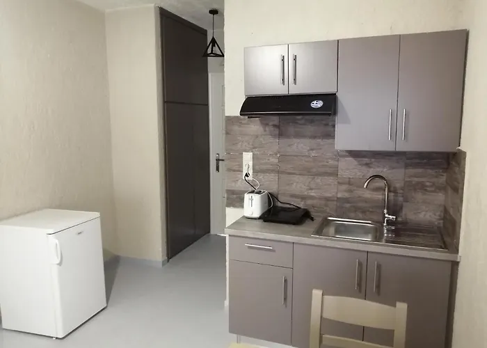 アパートホテル Afrodite Spacious Apartments! Agia Efimia